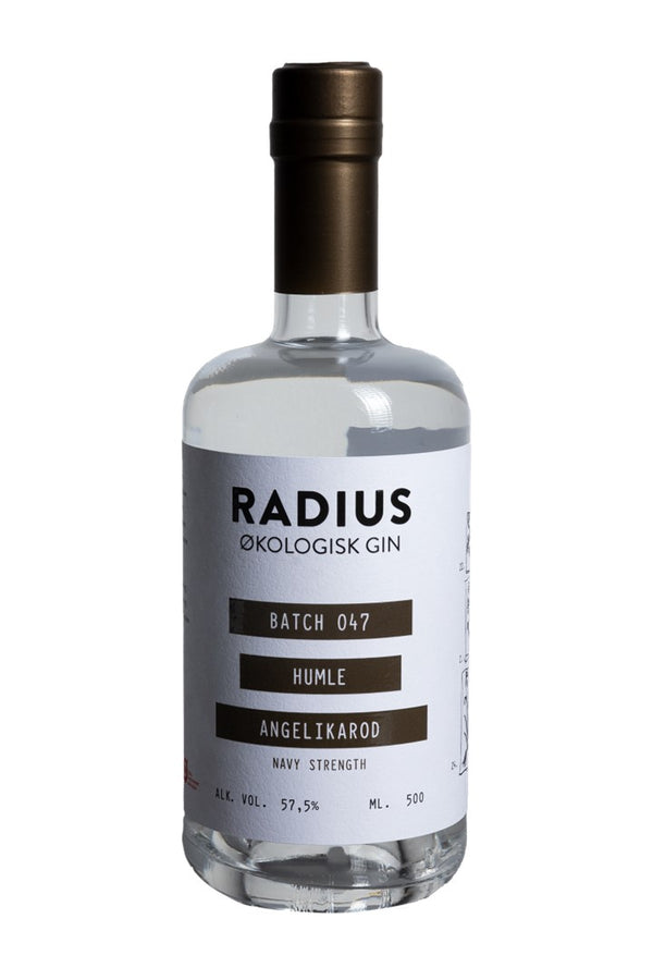 Radius Gin 047 Humle Angelikarod Navy Strength ØKO - Bottle Hero