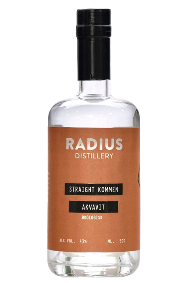 Radius Straight Kommen Akvavit ØKO - Bottle Hero