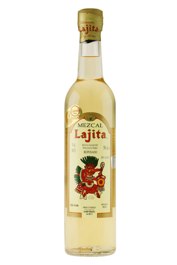 Lajita Mezcal med orm Reposado - Bottle Hero