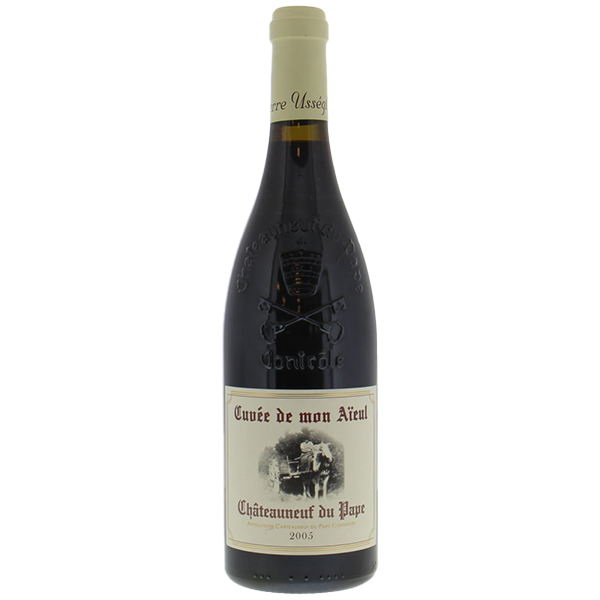 Domaine Pierre Usseglio, Chateauneuf du Pape Cuvee de Mon Aieul 2005 (75 CL) - Bottle Hero