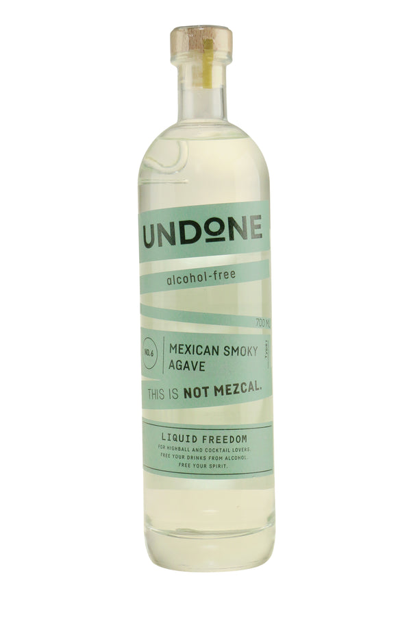 Undone No 4 Mexican Smoky - Not Mezcal Alkoholfri - Bottle Hero