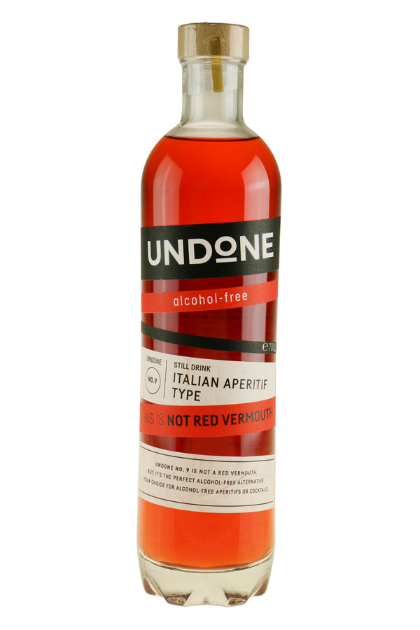 Undone No 9 Red Torino - Not Vermouth Alkoholfri - Bottle Hero