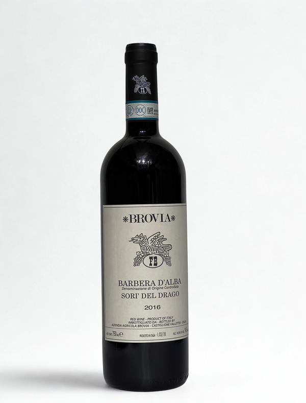Brovia, Barbera D'Alba Sori del Drago 2016 - Bottle Hero