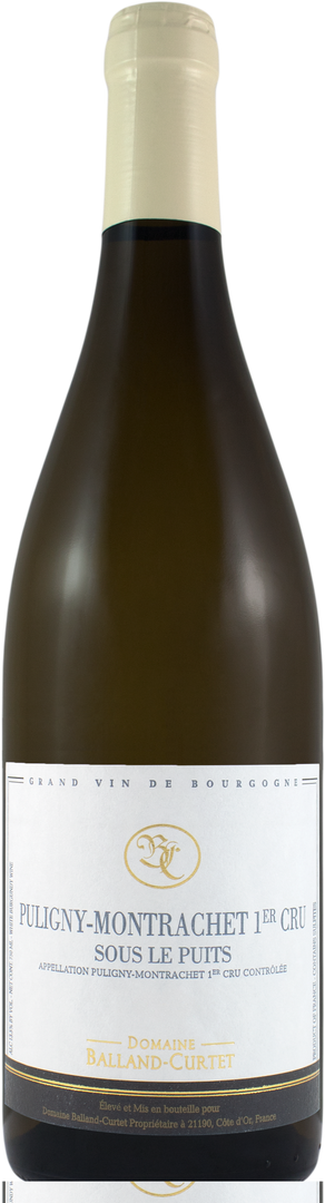 2020 Domaine Balland-Curtet Puligny Montrachet Sous Le Puits 1er Cru - Bottle Hero