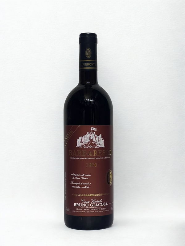 Bruno Giacosa, Barbaresco riserva 1990 - Bottle Hero