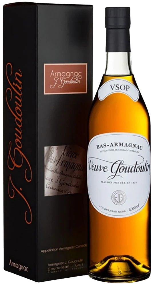 Armagnac Veuve Goudoulin, Bas Armagnac VSOP - Bottle Hero
