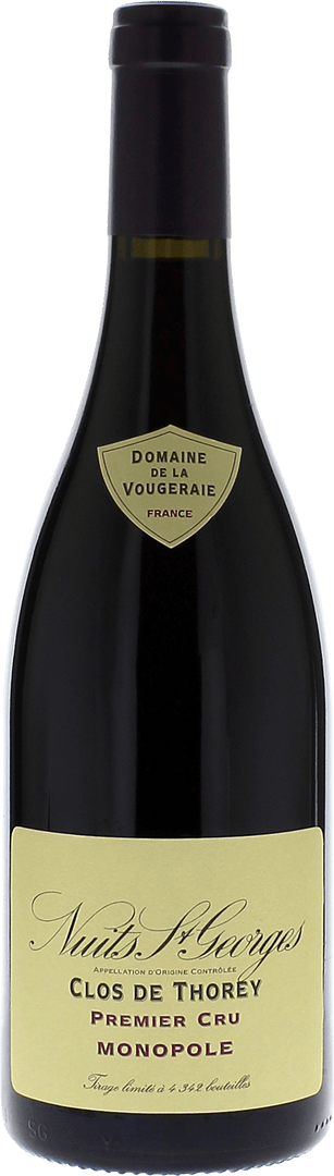 Nuits Saint Georges Clos De Thorey 1er Cru Domaine Vougeraie, 2022 - Bottle Hero