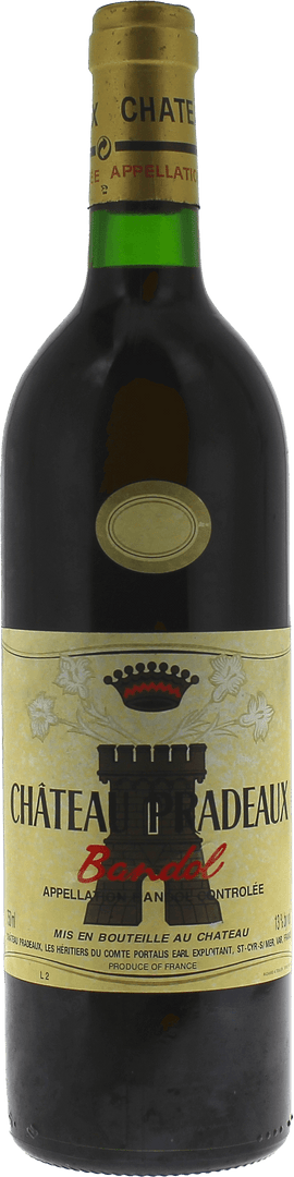 Bandol Château Pradeaux Bandol, 1997 - Bottle Hero