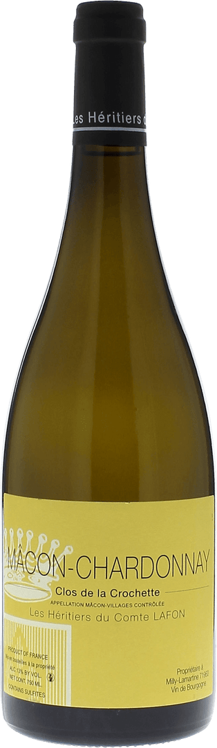 Macon Chardonnay Clos De La Crochette Domaine Les Héritiers Du Comte Lafon, 2023 - Bottle Hero
