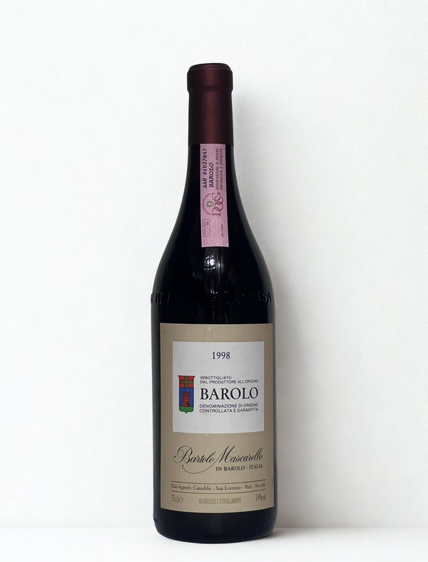 Bartolo Mascarello, Barolo 1998 - Bottle Hero