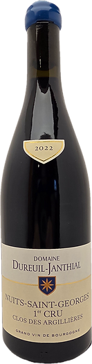 2022 Dureuil-Janthial, Nuits-St-Georges 1Cru Clos des Argillieres - Bottle Hero