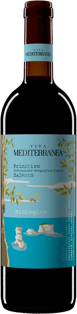 Vita Mediterranea, Primitivo Selento IGT - ØKO, 2024 - Bottle Hero