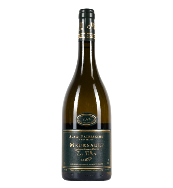 Alain Patriarche Meursault Les Tillets 2024 - Bottle Hero