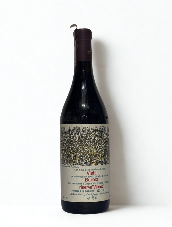 Vietti, Barolo Riserva Villeri 1982 - Bottle Hero