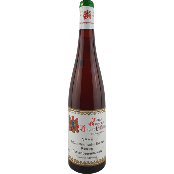 August Anheuser - Kreuznacher Brückes Riesling Trockenbeerenauslese   1937 - 0,7 l - Bottle Hero