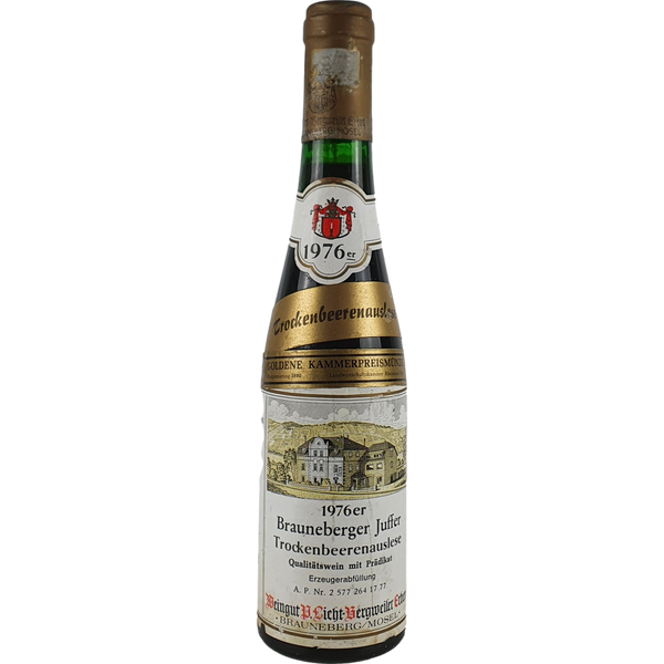 Licht-Bergweiler Erben - Brauneberger Juffer Riesling Trockenbeerenauslese   1976 - 0,35 l - Bottle Hero