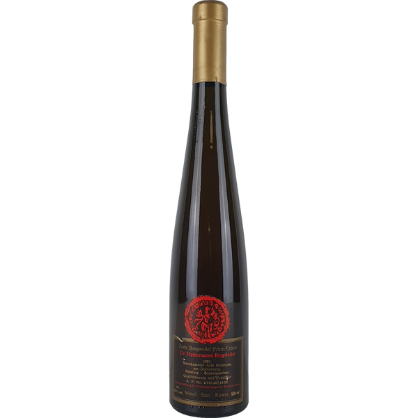 Dr. Heidemanns Bergweiler (Zach. Prüm Erben) - Bernkasteler Alte Badstube am Doctorberg Riesling Beerenauslese Goldkapsel   1991 'ex Chateau 2021' - 0,5 l - Bottle Hero