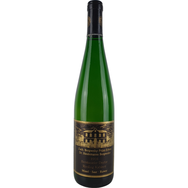 Dr. Heidemanns Bergweiler (Zach. Prüm Erben) - Bernkasteler Doctor Riesling Kabinett    1991 'ex Chateau 2021' - 0,75 l - Bottle Hero