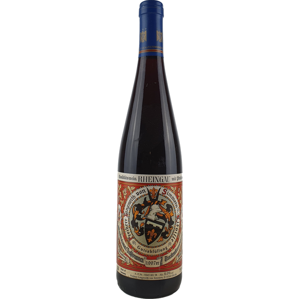 Freiherr Langwerth von Simmern - Hattenheimer Nußbrunnen Riesling Trockenbeerenauslese   1997 - 0,75 l - Bottle Hero