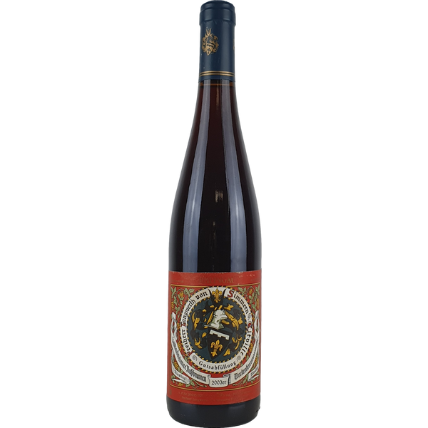 Freiherr Langwerth von Simmern - Hattenheimer Nußbrunnen Riesling Trockenbeerenauslese   2003 - 0,75 l - Bottle Hero