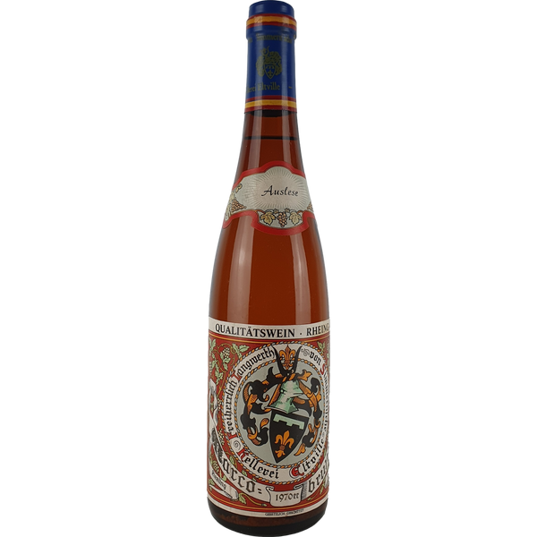 Freiherr Langwerth von Simmern - Marcobrunner Riesling Auslese   1970 - 0,7 l - Bottle Hero