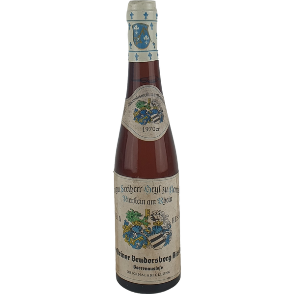 Freiherr Heyl zu Herrnsheim - Niersteiner Brudersberg Riesling Beerenauslese    1970  - 0,35l - Bottle Hero