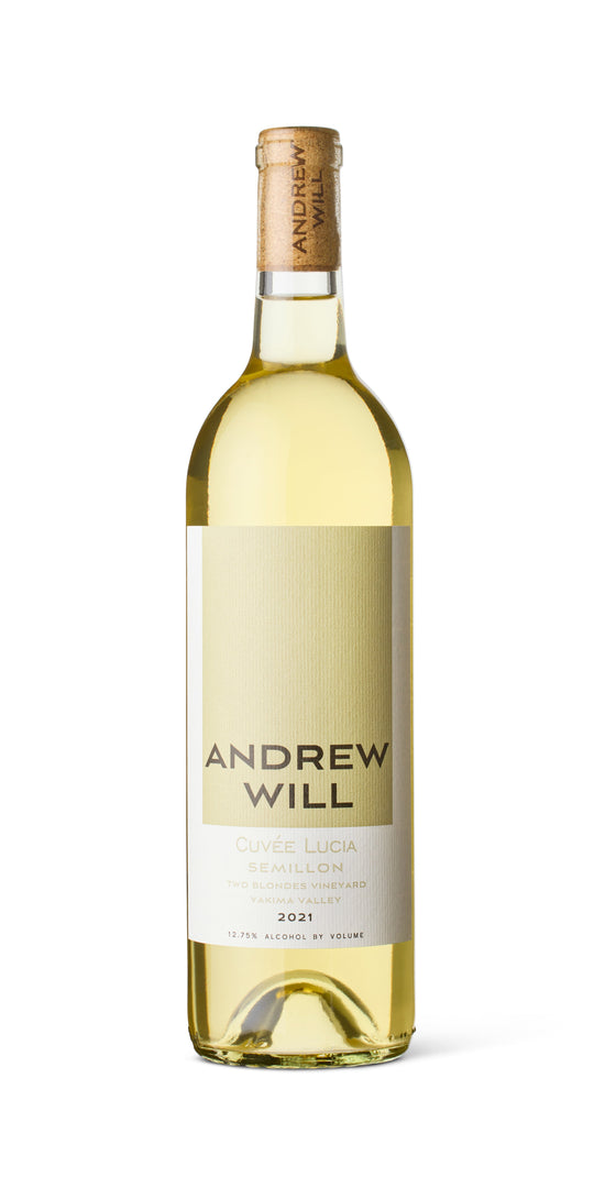 Andrew Will, Semillion, Two Blondes Cuvee Lucia Yakima Valley,  2021 - Bottle Hero