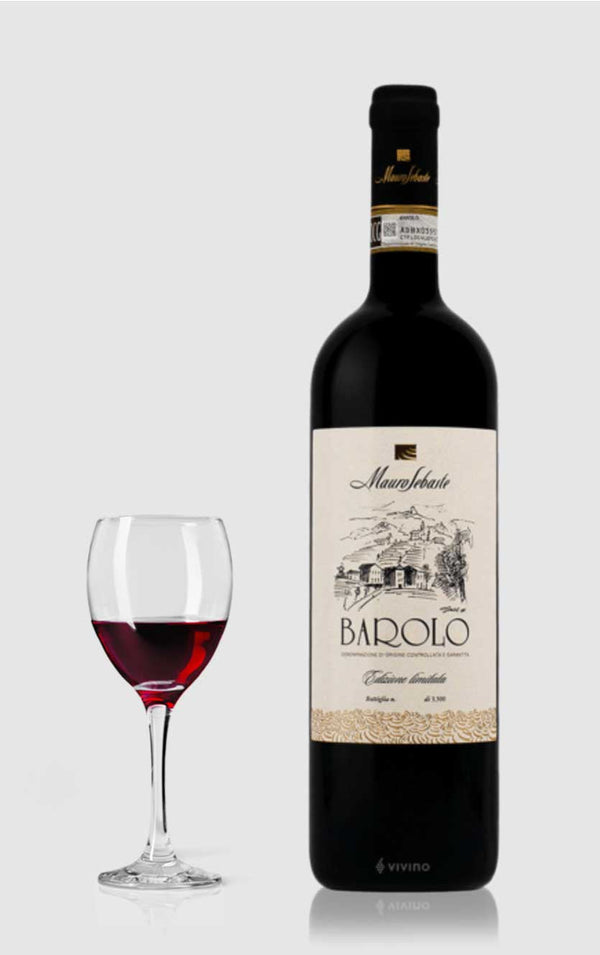 Mauro Sebaste Barolo Edition 40 års Jubilæumsvin 2019 - Bottle Hero
