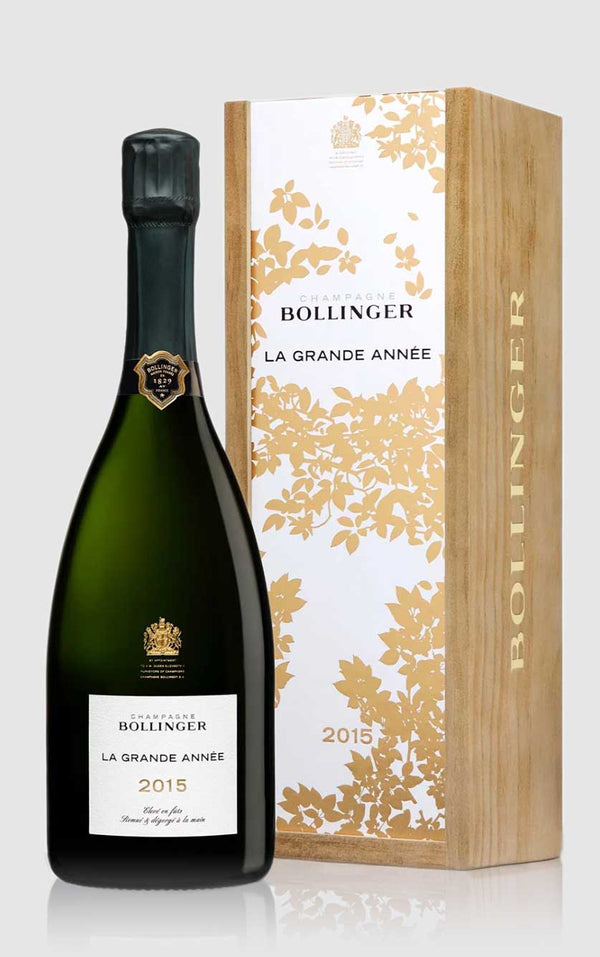 Bollinger, Grande Année i flot trækasse 2015 - Bottle Hero