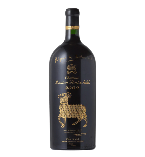 Château Mouton Rothschild 2000 Jeroboam - Bottle Hero