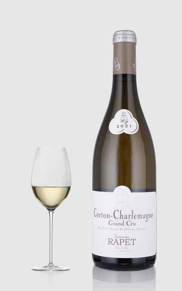 Corton Charlemagne Grand Cru Domaine Rapet 2018 White - Bottle Hero
