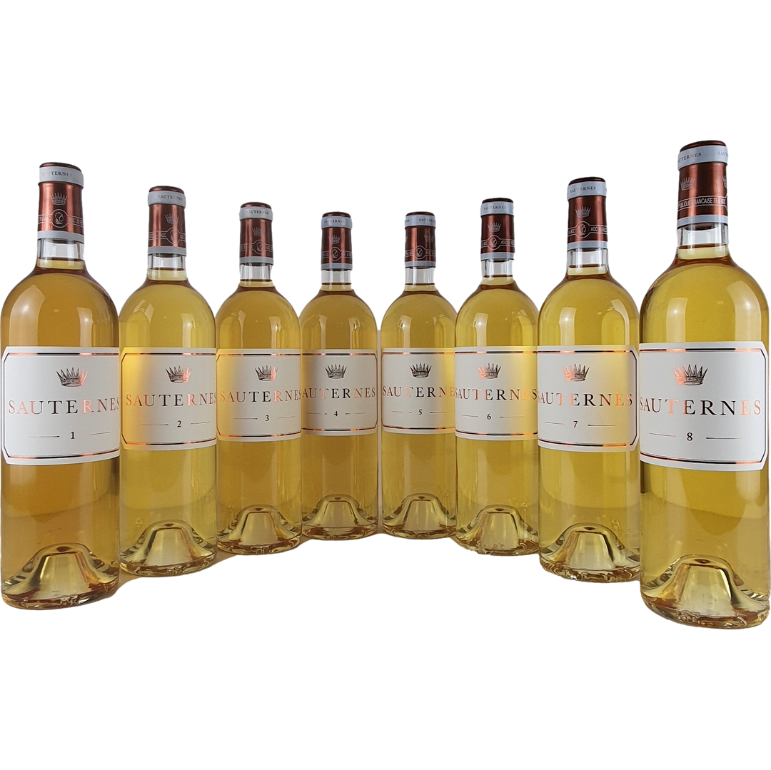 Chateau d'Yquem - Sauternes No. 1-2-3-4-5-6-7-8-9  (release 2014-2022)    - 9*0,75l - Bottle Hero