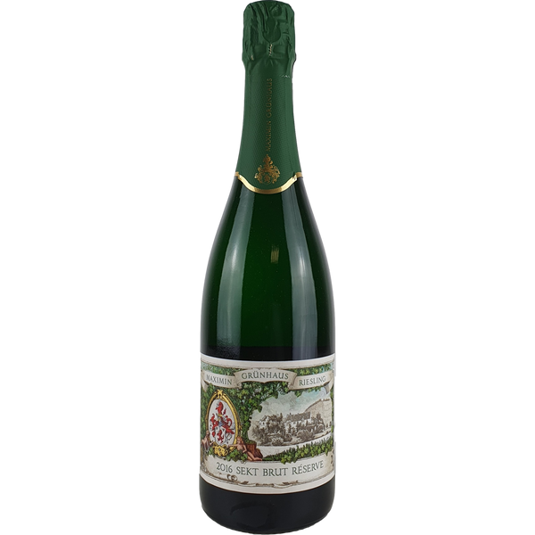 Maximin Grünhäuser (von Schubert) Sekt brut Reserve  2016 - 0,75l - Bottle Hero