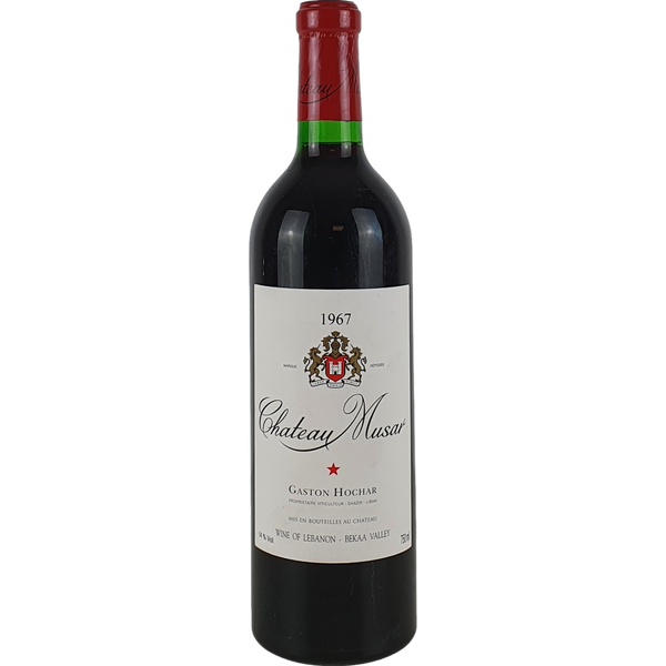 Chateau Musar   Red 1967 'ex Chateau 2022' - 0,75l - Bottle Hero