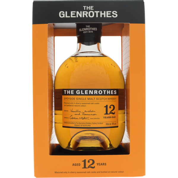 The Clenrothes, The Glenrothes 12 Year Old Single Malt Scotch Whisky - Bottle Hero