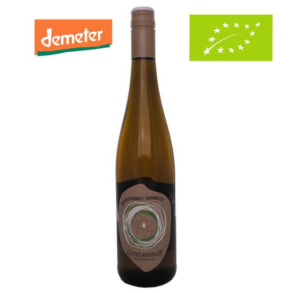 Gustavshof Pinot Grigio Jahanniter Demeter Øko - Bottle Hero