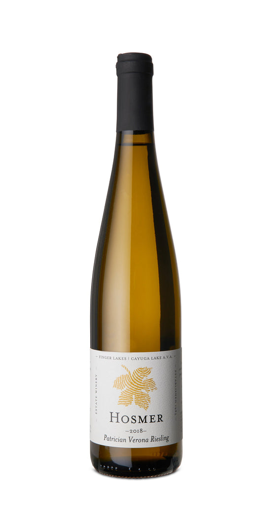 Hosmer Estate, Patrician Verona Riesling, New York, 2018 - Bottle Hero