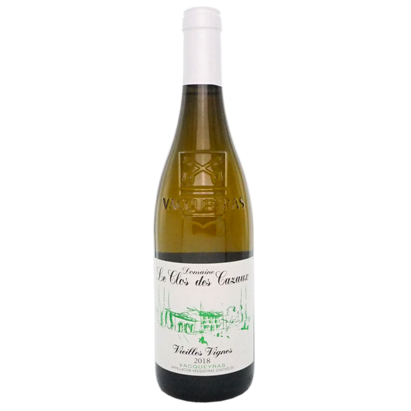 Clos Des Cazaux Vacqueyras Blanc Vieilles Vignes 2018 - Bottle Hero