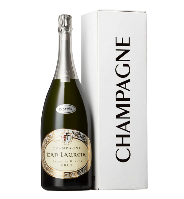 Champagne Jean Laurent Blanc de Blancs Reserve Magnum - Bottle Hero