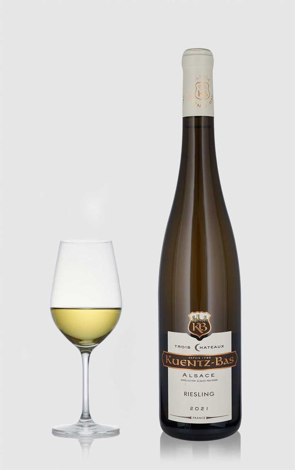 Kuentz-Bas Riesling Trois Chateaux Alsace 2021 White - Bottle Hero
