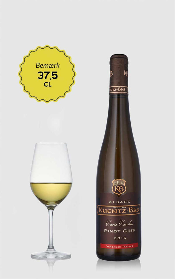 Kuentz-Bas Pinot Gris Cuvee Caroline Vendange Tardive Alsace 2015 White - Bottle Hero