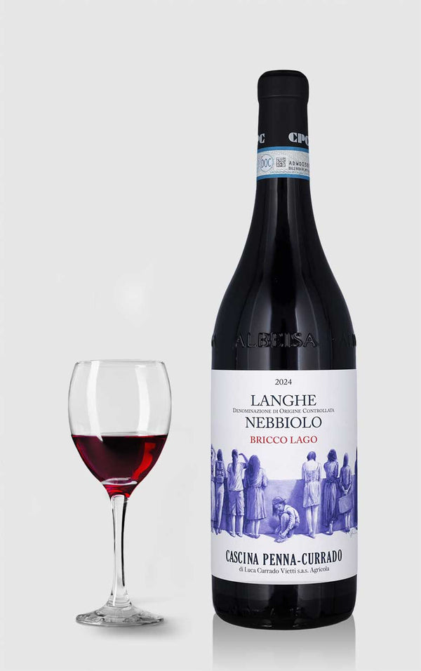 Langhe Nebbiolo Bricco Lago Cascina Penna Currado 2024 - Bottle Hero