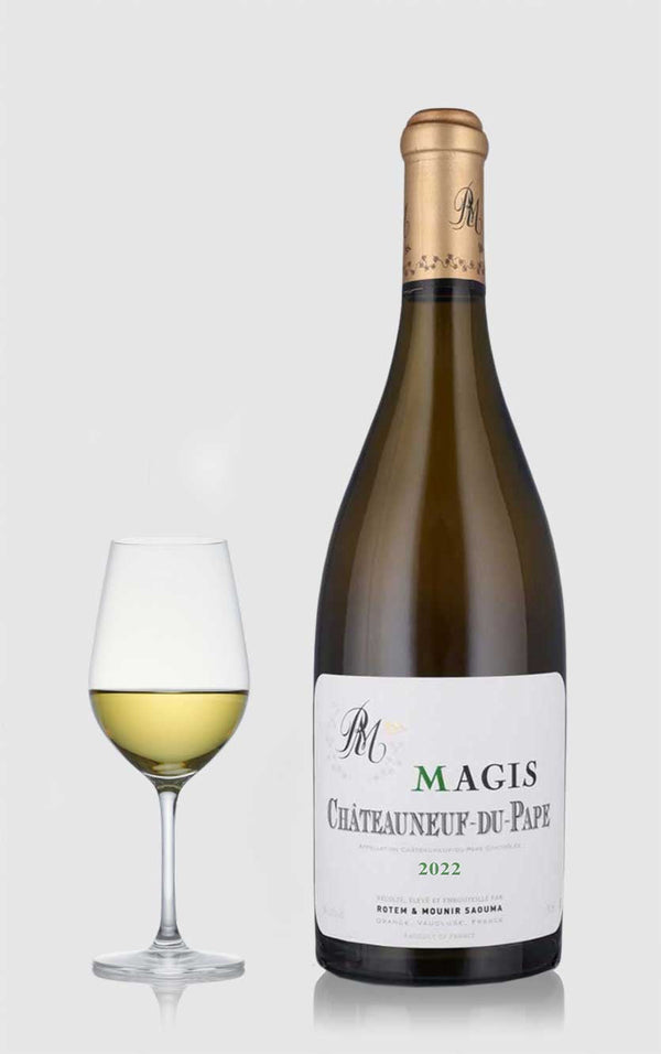 Chateauneuf du Pape Blanc Magis Rotem & Mounir Saouma 2022 - Bottle Hero