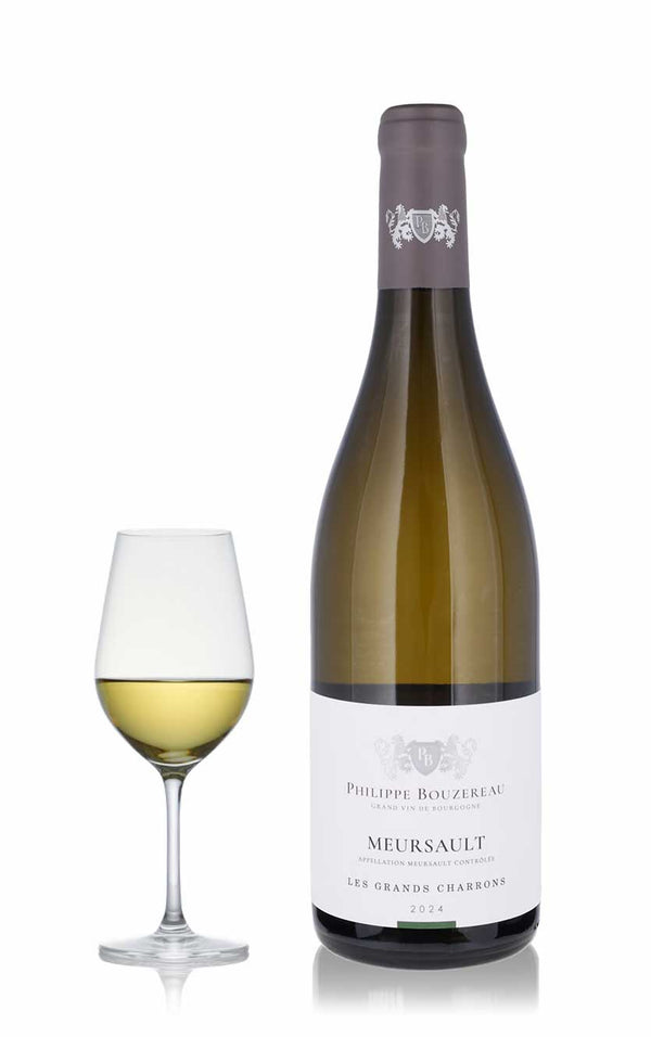 Domaine Philippe Bouzereau, Meursault Les Grands Charrons 2024 White - Bottle Hero