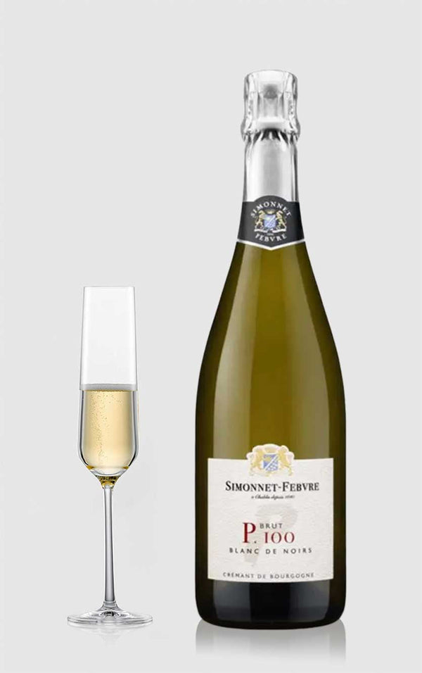 Simonnet-Febvre Cremant Blanc de Noir Brut P100 NV - Bottle Hero