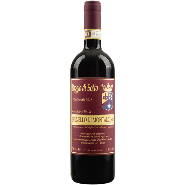 Poggio di Sotto, Brunello di Montalcino 2018 (75 CL) - Bottle Hero