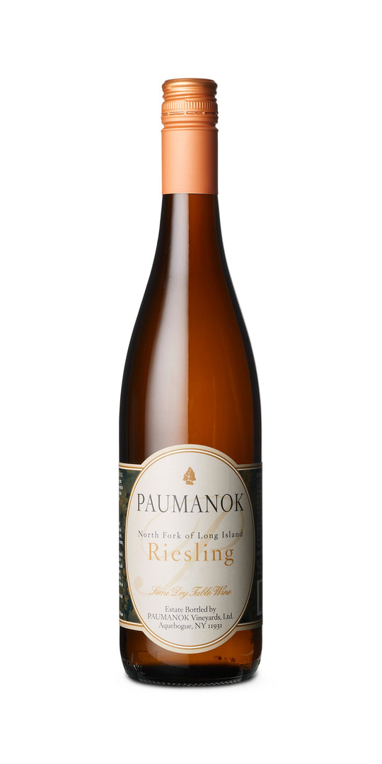 Paumanok, Riesling, Semi-Dry, North Fork of Long Island New York 2021 - Bottle Hero