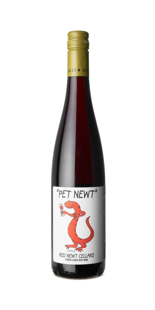 Red Newt Pet Newt Finger Lakes New York - Bottle Hero