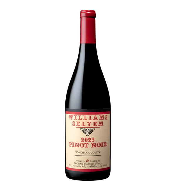 Williams Selyem Sonoma County Pinot Noir 2023 - Bottle Hero