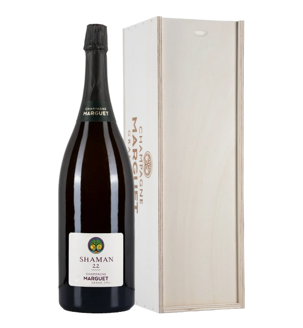 Champagne Marguet Shaman Grand Cru Brut Nature 22 Jeroboam (300CL) - Bottle Hero